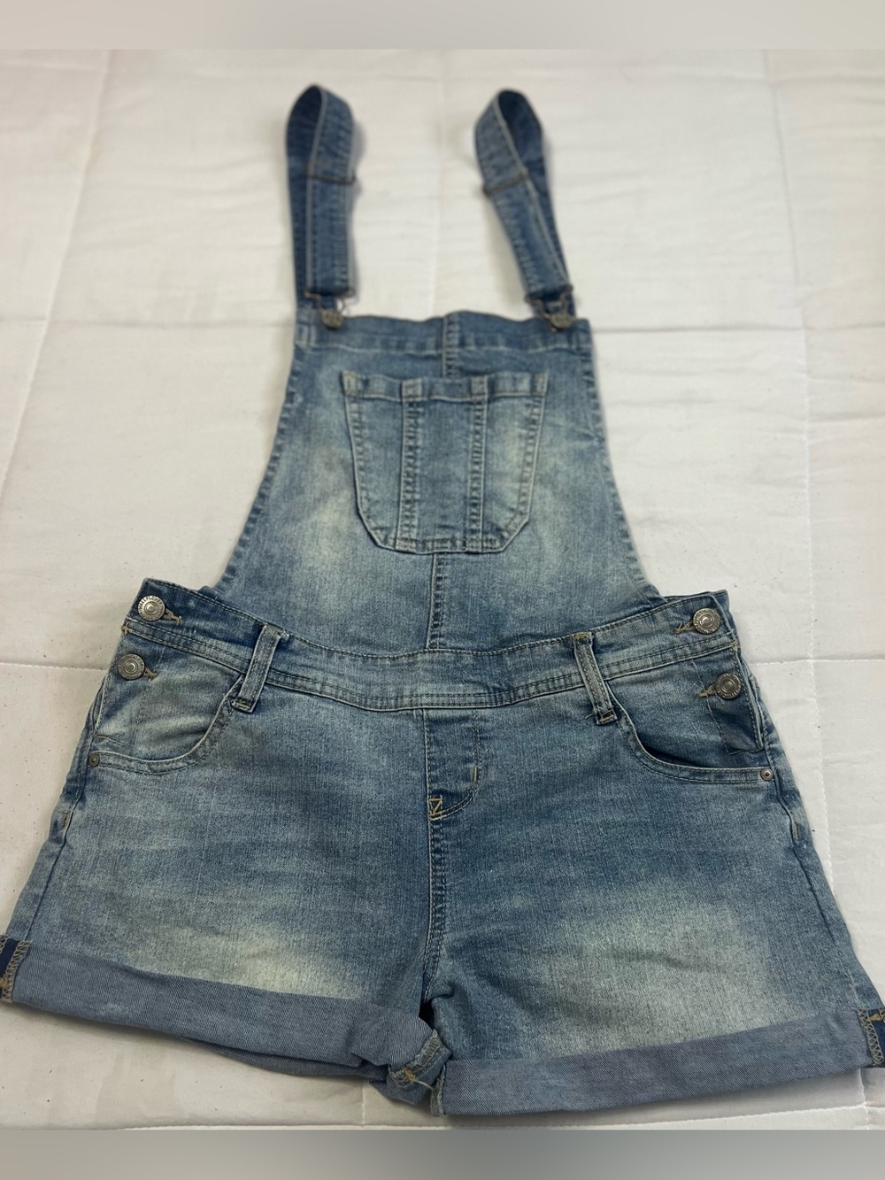 Wallflower Light Blue Denim Overalls